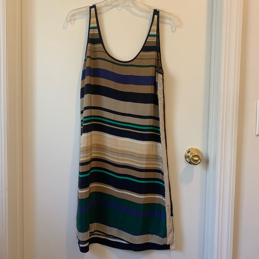 Club Monaco 100% Silk Tank Dress